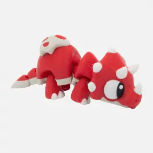 Articulated Triceratops – 3D Printed Dinosaur Toy