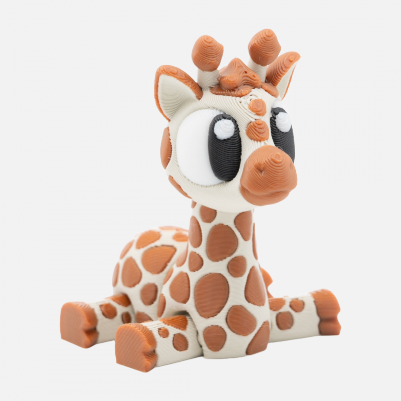3D Printed Flexi Giraffe – Articulated Fidget Toy - Image 4