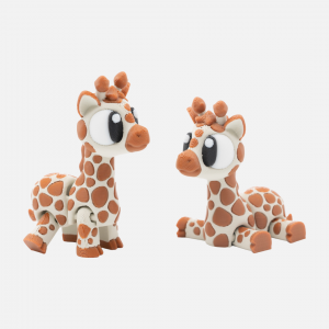 3D Printed Flexi Giraffe – Articulated Fidget Toy
