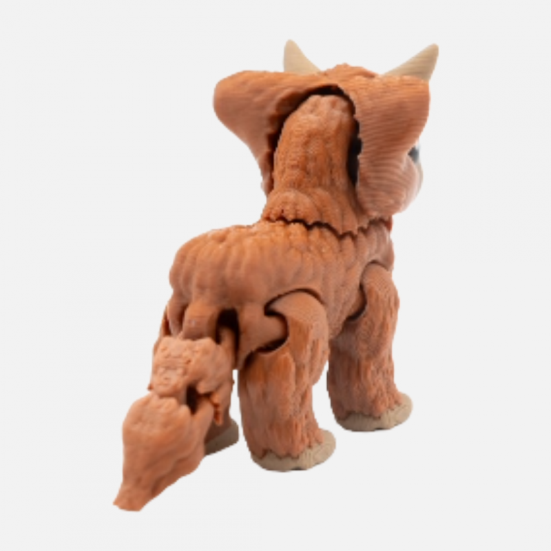 3D Printed Highland Cow – Articulated Fidget Toy - Image 5